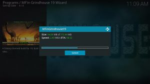 Install Historic Kodi Build