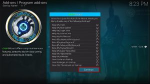 Install Edge Kodi Build Step 22