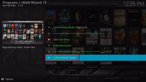 Install Edge Kodi Build Step 28