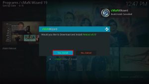 Install Reboot Kodi Build Step 29