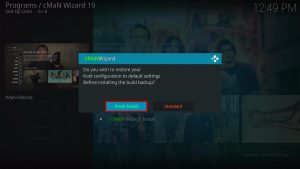 Install Reboot Kodi Build Step 31