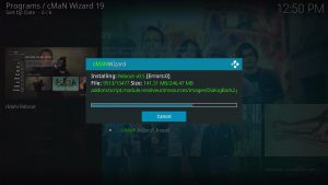 Install Reboot Kodi Build Step 32