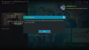 Install Reboot Kodi Build Step 33
