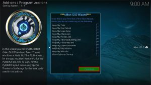 Install Eminence Reborn Kodi Step 22
