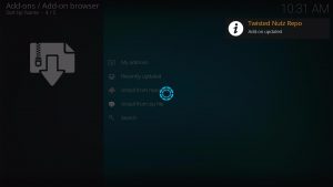 Install Twisted Kodi Addon 15