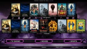 Kodi 19 Matrix