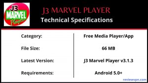 J3 Marvel Player