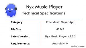 Nyx Music Player
