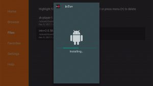 Install InTV Plus App on Fire TV Stick step 17
