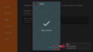Install InTV Plus App on Fire TV Stick step 18
