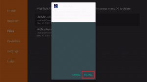Install Jellyfin App on Fire TV Stick step 16