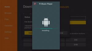 Install Pi Music Player App on Firestick step 17