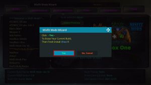 Install Xnox1 Kodi Build Step 28