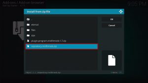 Install EtiQuetTe Kodi Build Step 13