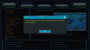 Install Deep Ocean Kodi Build Step 31
