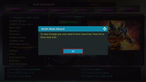 Install Weapon X Kodi Build Step 30