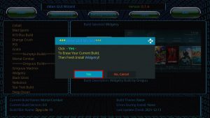 Install Widgetry Kodi Build Step 29