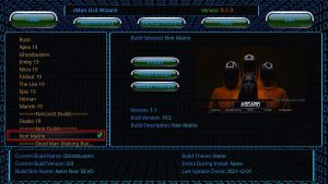 Install Noir Matrix Kodi Build Step 27