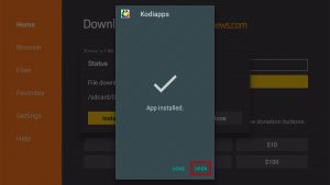 Install Kodiapps on Firestick step 19
