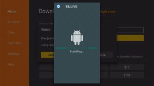 Install TikiLive on Firestick Step 18