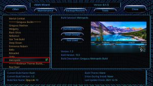 Install Metropolis Kodi Build Step 27