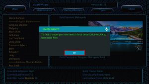 Install Metropolis Kodi Build Step 31