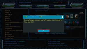 Install Cobalt Kodi Build Step 31