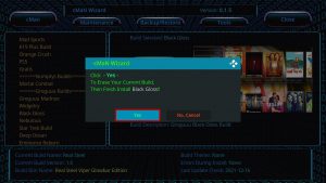 Install Black Gloss Kodi Build Step 29