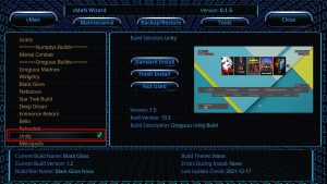 Install Unity Kodi Build Step 27