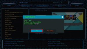 Install Unity Kodi Build Step 29