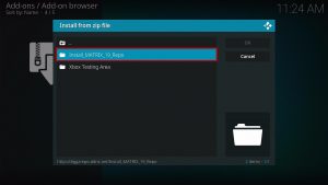 Install Flex By Bladez Kodi Build Step 14
