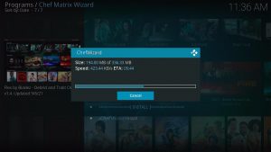 Install Flex By Bladez Kodi Build Step 31
