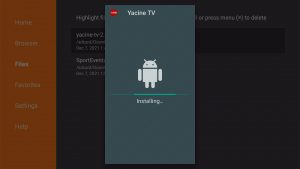 Install Yacine TV on Fire TV Stick step 17