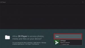 Install ZK Player on Fire TV Stick 19