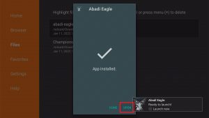 Install the Abadi IPTV app on Fire TV Stick 18