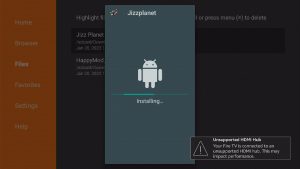 Install the JizzPlanet App on Fire TV Stick Step 17
