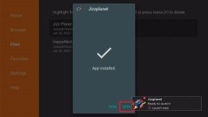 Install the JizzPlanet App on Fire TV Stick Step 18