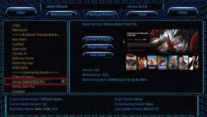 Install Mintys Debrid Slick Flix Kodi Build Step 27