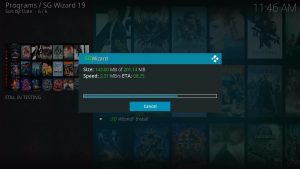 Install ARIS Kodi Build Step 29