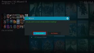 Install ARIS Kodi Build Step 30