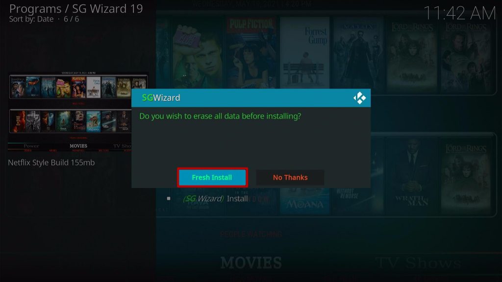 Install FLOW Kodi Build Step 31