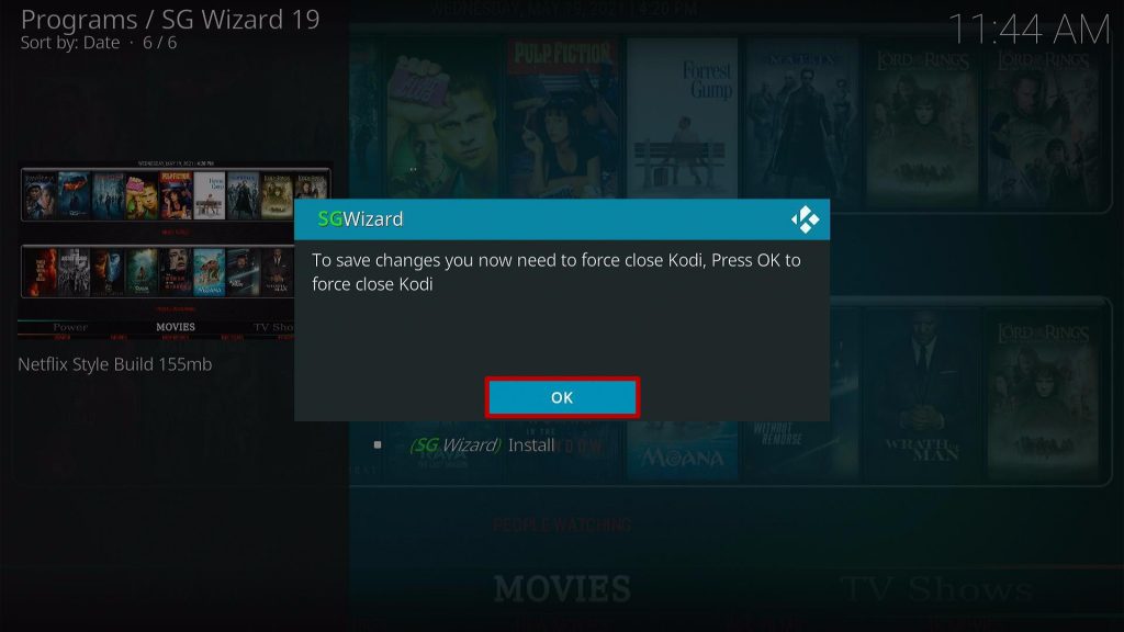 Install FLOW Kodi Build Step 33