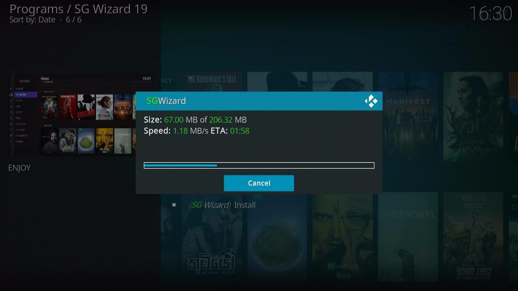 Install Horizon Kodi Build 30
