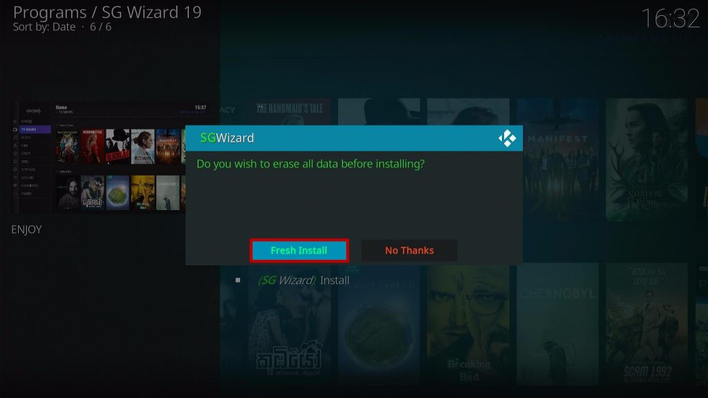 Install Horizon Kodi Build 31