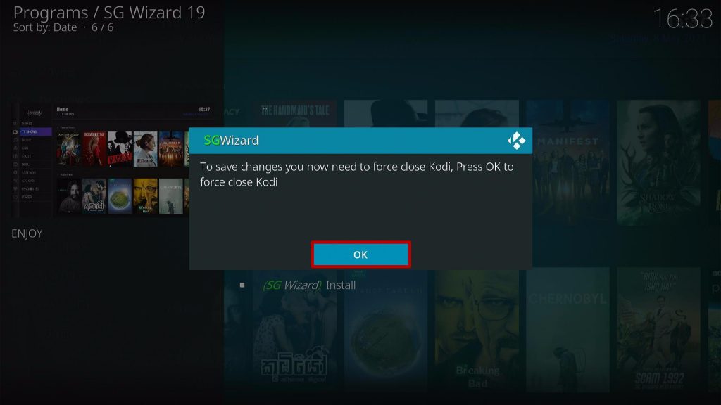 Install Horizon Kodi Build 33