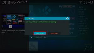 Install Metamorphis Kodi Build Step 30