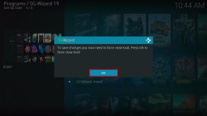 Install Flix Kodi Build step 33