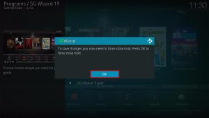 Install METALIQUE Kodi Build Step 32