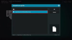 Install MediaPlus Kodi Build Step 13
