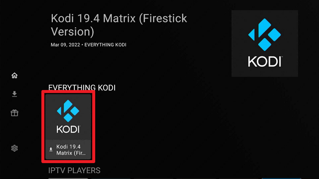 Install Kodi on FireStick with Unlinked step 9